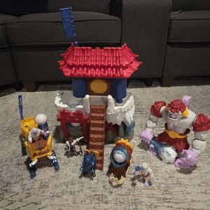 Imaginext Yeti Mountain, Arctic Catapult, Giant Yeti, Mountain Guide Playsets